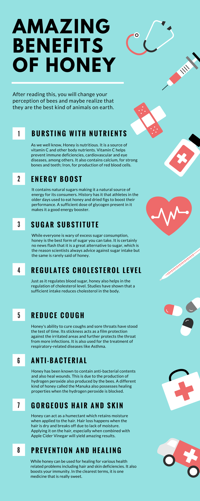 Benefits of honey