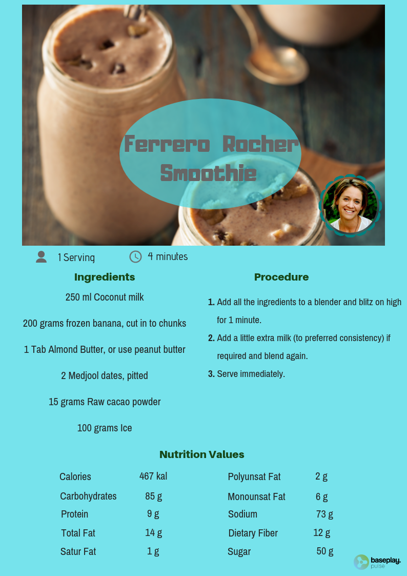 Ferrero Rocher Smoothie