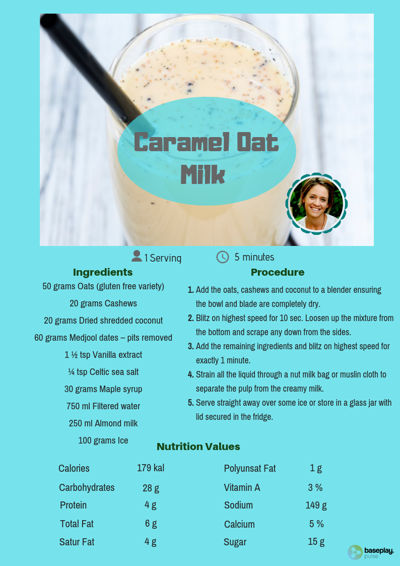 Salted Caramel Oat Milk
